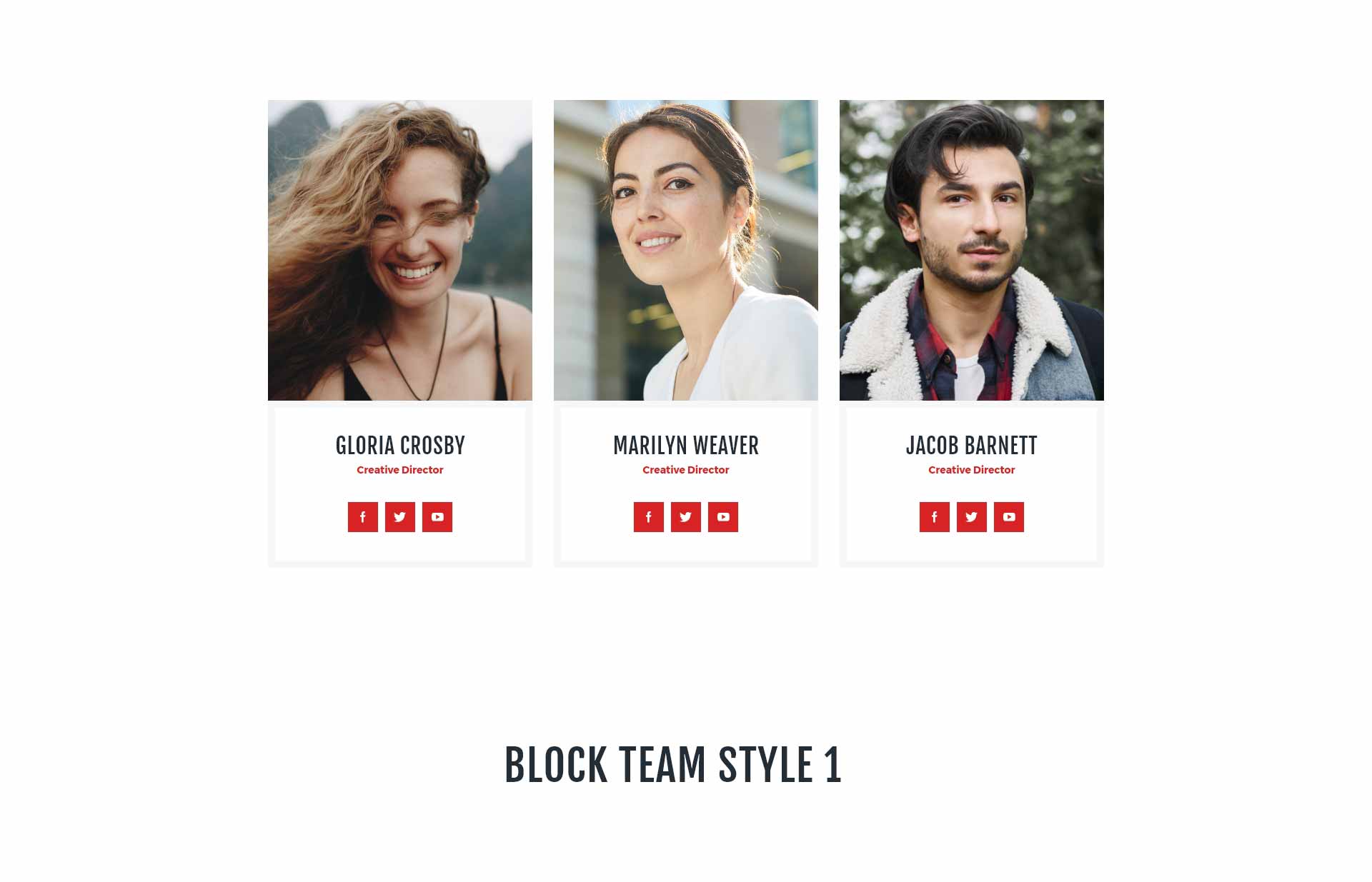 Block team style 1