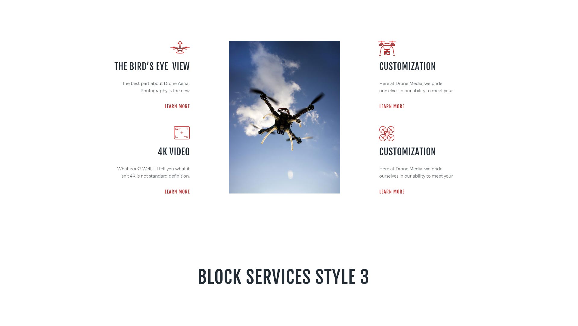Block services style 3