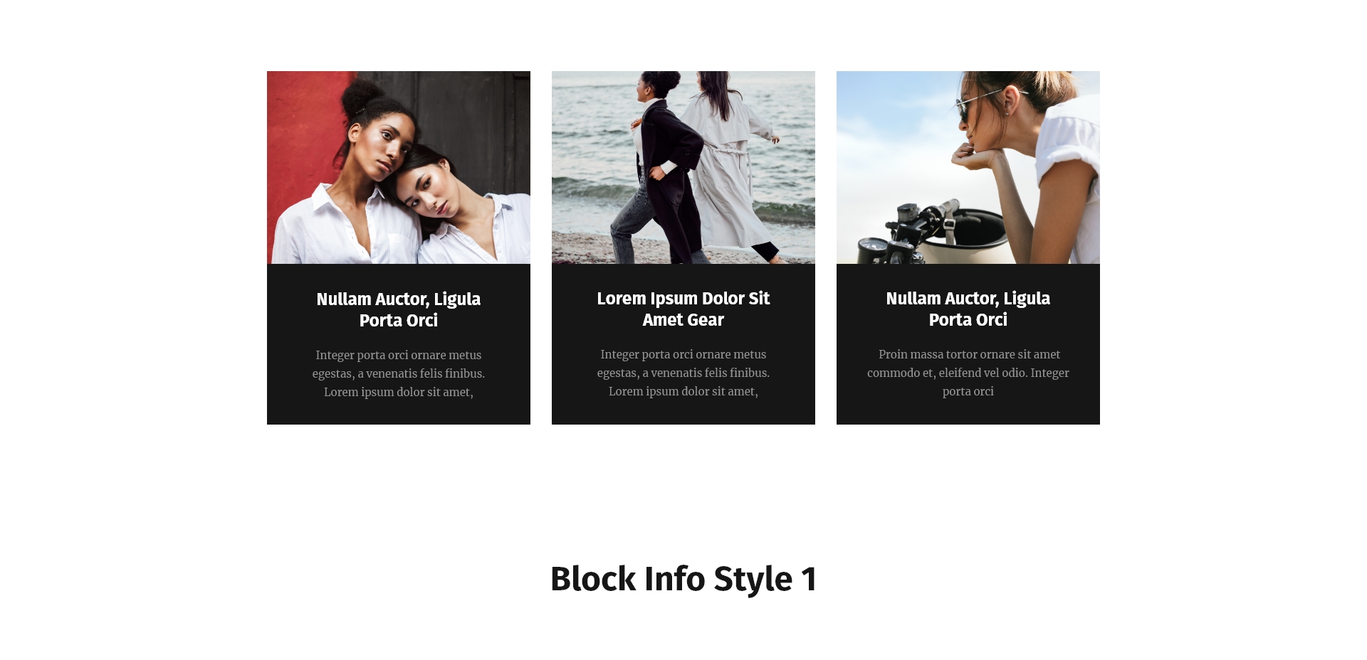 Block Info Style 1