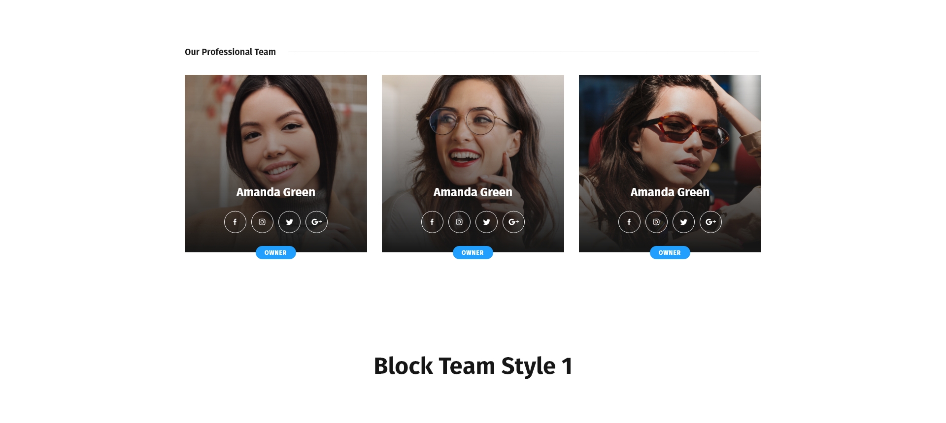 Block Team Style 1