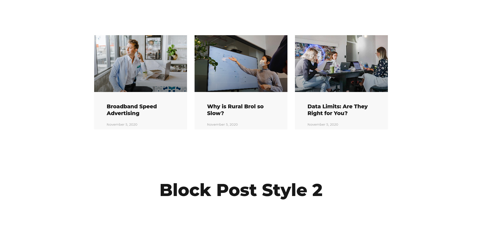 Block Posts Style 1 PRO