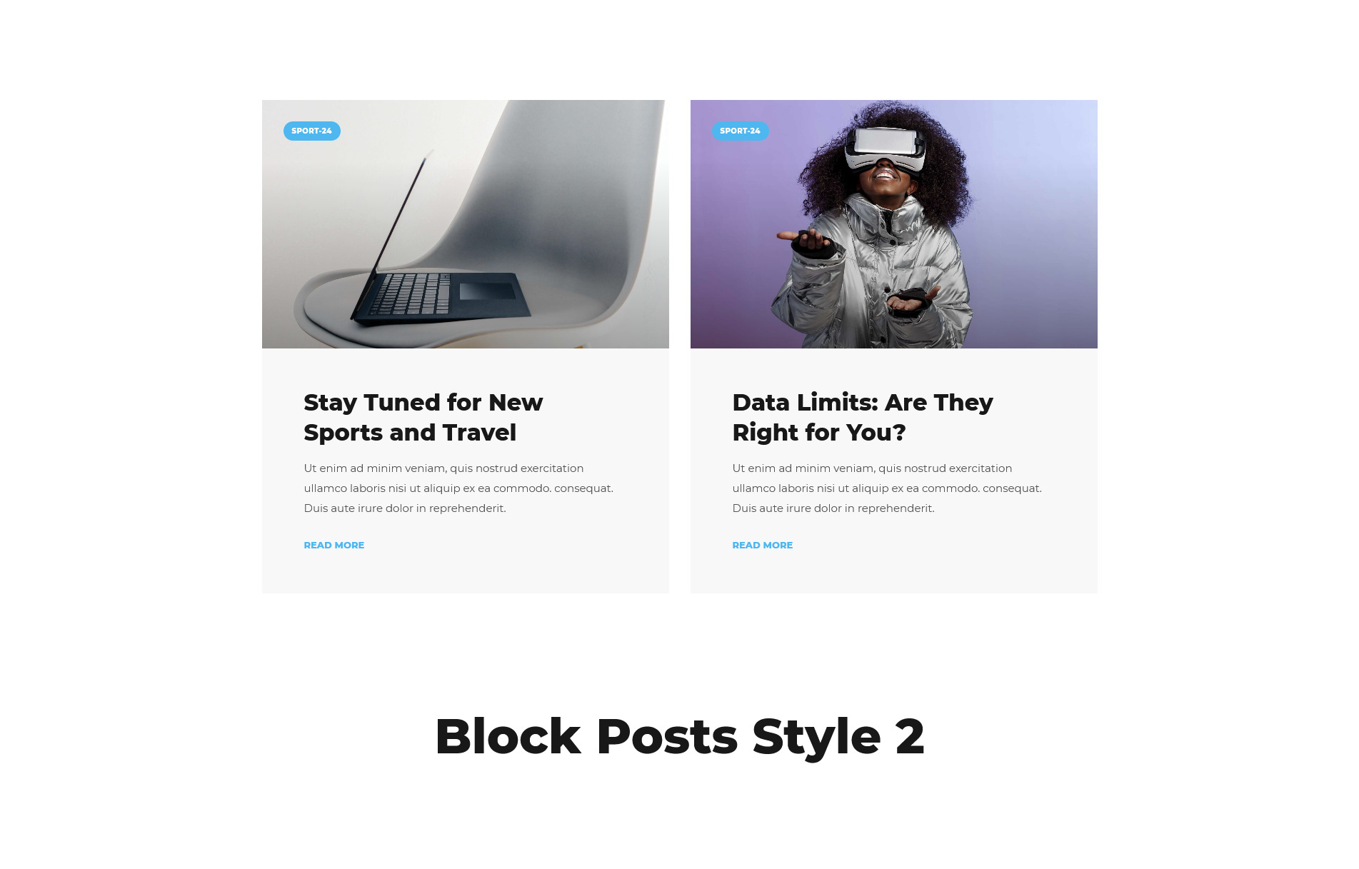 Block Posts Style 2 PRO