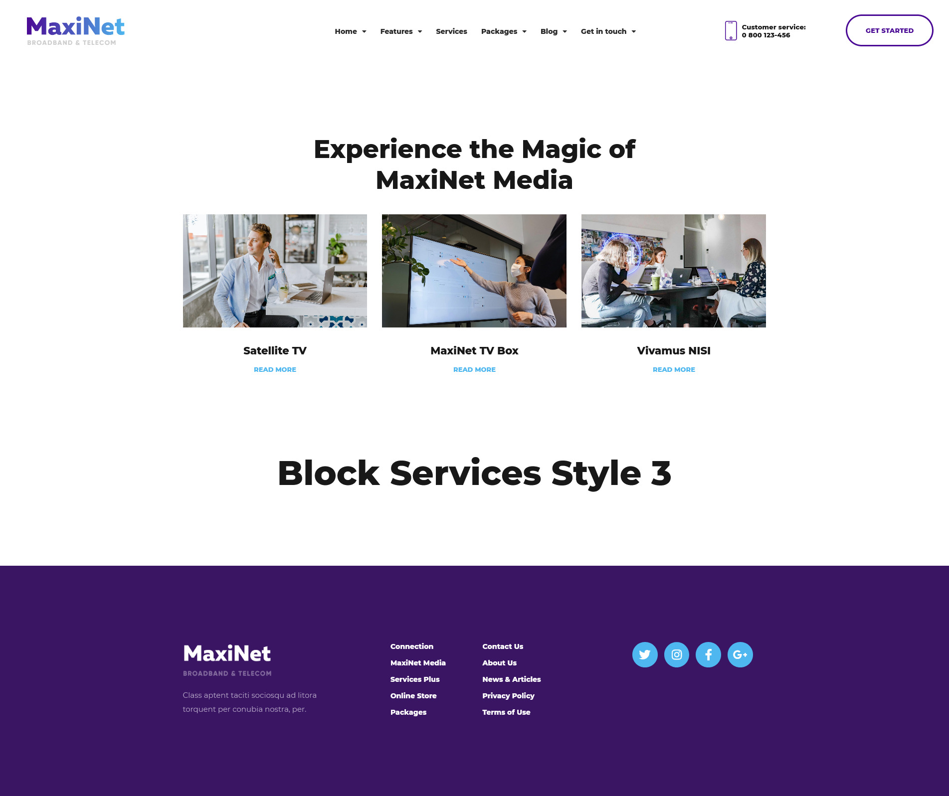 Block Services Style 3